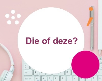 aanwijzend voornaamwoord Wat is een aanwijzend voornaamwoord?